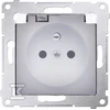 Kontakt Simon GN.IP44 B/USSZ.TRANSP. Baltas SIMON54