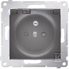 Kontakt-Simon SIMON54 yra 1 kartus sandarus lizdas su 16A IP44 antracitu - DGZ1BZ.01 / 48A