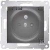 Kontakt-Simon Socket SIMON54 hermetiškas 1 kryptis be 16A IP44 antracito - DGZ1BZ.01/48A