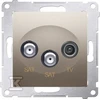 Kontakt-Simon SIMON54 SAT / SAT / RTV antenA lizdas galutinis aukso - DASK2.01 / 44