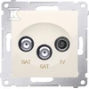 Kontakt-Simon SIMON54 SAT / SAT / RTV antenos lizdai - DASK2.01 / 41