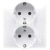 Kontakt Simon GN.SCHUKO 2-CR.Baltas SIMON54