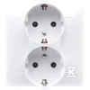 Kontakt Simon GN.SCHUKO 2-CR.Baltas SIMON54