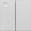 Kontakt Simon KL.2-KR.SCHODY SW6/2WM ALU.MAT SIMON55