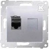 Kontakt Simon KOMP.ŽEMINIMAS.RJ45 CAT6E TRANS.SIDABRAS MATINIS SIMON54