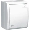Kontakt Simon KRYŽIAUS JUNGTIS IP54 AQUARIUS Baltas