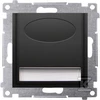 Kontakt-Simon Simon 54 LED šviestuvas 14V DC 0,42 W šilta balta 3100 K matinė juoda!Reikalingas 14V maitinimas DOS14.01/49