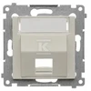 Kontakt-Simon Simon 54 Telekomunikacinių lizdų dangtelis Keystone pasviręs vienvietis su aprašymo lauku (modulis) kašmyro spalvos (DKP1S.01/42)