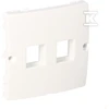 Kontakt Simon DANGALIS GN.2XRJ45 Baltas.BMGK1P/11 BASIC