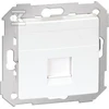 Kontakt-Simon Simon 82 apima vieno RJ45 buto kompiuterio lizdą su baltos diafragmos adapteriu (TSI-82005-30)