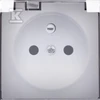 Kontakt-Simon Priima hermetišką viengulį lizdą su IP44 šerdimi (82068KD -30)