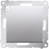 Kontakt-Simon Vieno mygtuko ištikimas sidabro kilimėlis - DP1.01 / 43