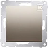 Kontakt-Simon Vieno mygtuko ištikimi 16AX 250V aukso kilimėlis (DP1A.01 / 44)