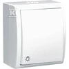 Kontakt-Simon Šviesos mygtukas Simon Aquarius single hermetic10AX balta (AQS1L / 11)