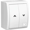 Kontakt-Simon Bipolinė jungtis IP54 balta - AQZ1 / 11