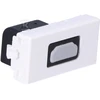 HDMI lizdo modulis 22,5x45 mm baltas adapteris