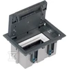 Kontakt-Simon Floor Box Single 2xK45 + SM102 / 9 pilka (SF110 / 1)