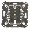 Kontakt Simon SGZ2CMR Simon 55 Lizdas wtyczkowe podwójne su uziemieniem (mechanizm) 16 A, 250 V~, szybkozłącza, juoda rama SGZ2CMR