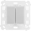Kontakt Simon Simon 54 Touch mechanizmas Dvivietis valdymo mygtukas į ST2M, sukurti trapo ar kryžminės sistemos ST2S