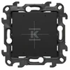 Kontakt-Simon Simon 24 Łącznik elektroninis 4-krotny juoda mat NEW4.01/49