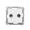 Kontakt Simon TAP10.01/111 Simon 55 R-TV antenos lizdas, 10 dB pralaidumas (modulis). 1x Įėjimas: 5862 MHz Matinė balta TAP10.01/111