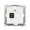 Kontakt Simon Susisiekite su Simonu TGS1.01/111 Simon 55 Lizdas šviesolaidinis / optinis viengubas SC/APC (modulis) Baltas kilimėlis TGS1.01/111