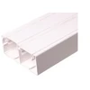 Kontakt Simon TK12102/9 Simon Connect Dviejų kamerų kabelinis kanalas Cabloplus PVC 130x55mm K45 grynai baltas TK12102/9 /2m/ /pakuotė=12mb/