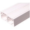 Kontakt Simon TK12102/9 Simon Connect Dviejų kamerų kabelinis kanalas Cabloplus PVC 130x55mm K45 grynai baltas TK12102/9 /2m/ /pakuotė=12mb/