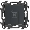 Kontakt-Simon Simon 24 Wyjście kablowe grafito mat NPK1.01/38