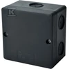 Hermetinė paskirstymo dėžutė Kopos KSK 80_FA (juoda, 81x81x54mm, IP66, UV atspari)
