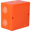 Kopos Elektroinstaliacijos dėžutė IP66 101 x 101 x 62mm oranžinė (KSK 100 PO)