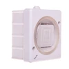 Kos Elektro System 140406 TROL Hermetiškas laiptų jungiklis IP44 baltas 140406