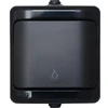 Kos Elektro System KOS BRYZA šviesos mygtukas IP54 10AX 250V juodas 180903