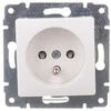 Kos Elektro System KOS Venos vieno lizdo apertūra žemės 16A 250V balta (510434)