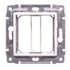 Kos Elektro System 510445 VENA Laikiklis montavimas 45x45 su rėmo sumažinimu balta 510445
