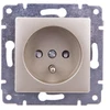 Kos Elektro System KOS Vena vieno lizdo žemės 16A satino (515034)