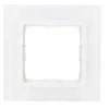 Kos Elektro System 5204181 VENA2 Vieno rėmo stiklas Xglass akrilas baltas + baltas 5204181