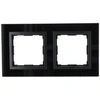 Kos Elektro System 5209182 VENA2 Dvigubas rėmas Xstiklas akrilas juodas + antracitas 5209182