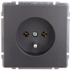Kos Elektro System KOS Vieno lizdo Kos66 16A grafitas (666034)