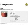 Kruger &amp; Matz KLINGSPOR PAPIER ROLKA 150mm 100 PS18E (50mb)