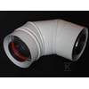 Krzys Pol ELBOW 90ST 60/100 Baltas CONDEN/TURBO