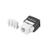 LANBERG KSU6-2000 Keystone modulis be įrankių RJ45->LSA 180deg UTP Cat.6