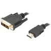 LANBERG CA-HDDV-10CC-0030-BK kabelis HDMI -> DVI-D 18+1 M/M viena jungtis. juodas 3m