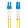 LANBERG šviesolaidinis laidas SM LC/UPC-LC/UPC dvipusis 3m LSZH g657a1 3.0mm geltonas