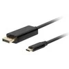 LANBERG LAIDAS USB-C(M)->DISPLAYPORT(M) 1M 4K 60HZ JUODA CA-CMDP-10CU-0010-BK
