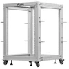 LANBERG OPEN RACK 19" 15U 600X600-1100 ADJUSTABLE PILK