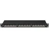 LANBERG komutacinė panelė 24 prievadų 1U 19" CAT.6A FTP juoda PPSA-1024-B