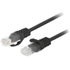 Lanberg | Patch Cord cat. 5E UTP | PCU5-10CC-0750-BK | Wire gauge: 26AWG (7 x 0,16mm) | Juodas