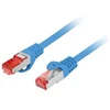 Lanberg tinklo kabelis Cat.6, S/FTP, LSZH, CU, mėlyna, 15 m (PCF6-10CU-1500-B)