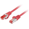 LANBERG Patchcord CAT.6 S/FTP LSZH CU 20m red Fluke Passed